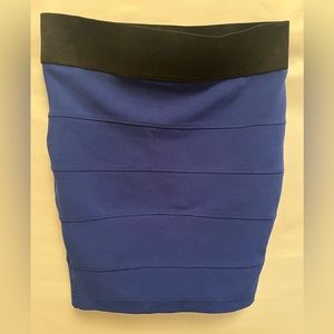 Small Royal blue stretchy skirt